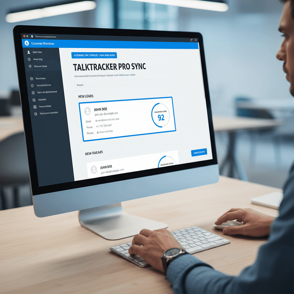 Automatic CRM lead sync